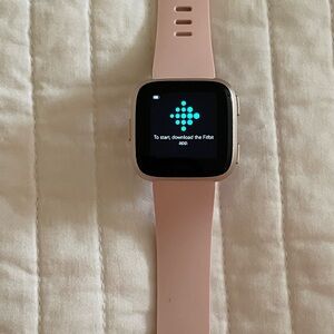 Fitbit Versa with charger